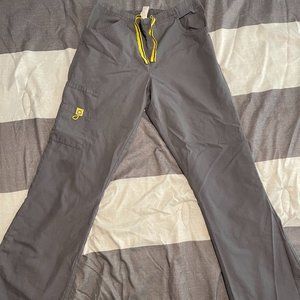 Spread Good Cheer Gray Scrub Pants